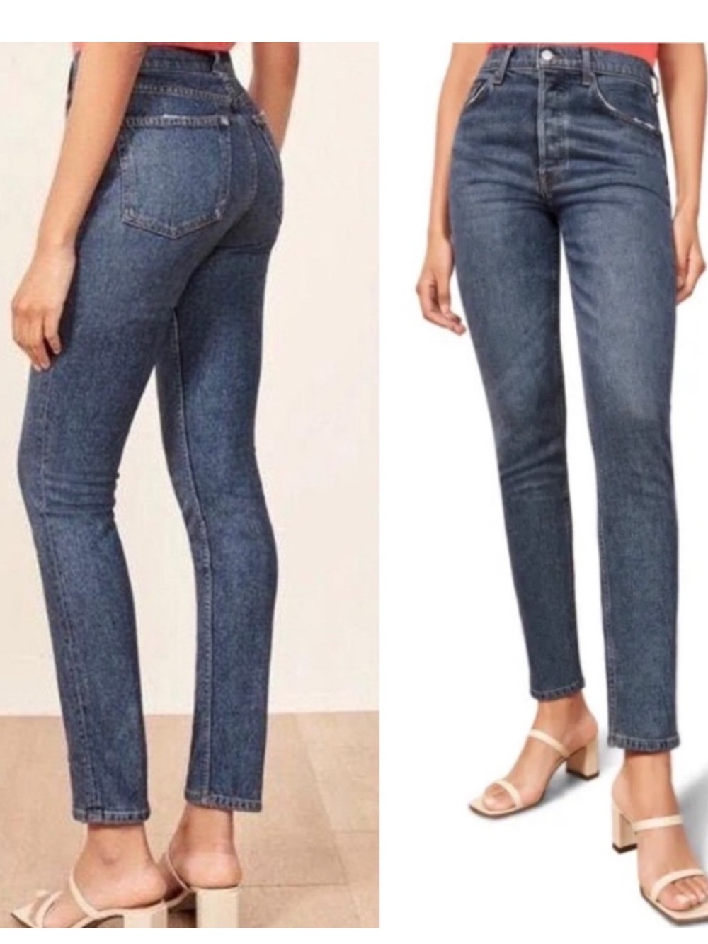 Reformation Serena High Rise Skinny Jeans